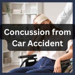 Concussion from Car Accident