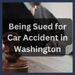 Being Sued for Car Accident in Washington