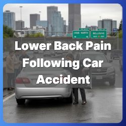 lower back pain following car accident